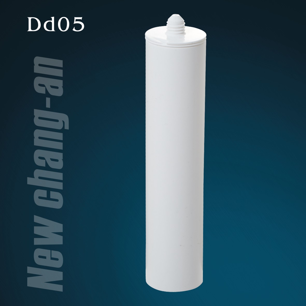 Hộp mực nhựa HDPE rỗng 300ml cho keo silicone Dd05