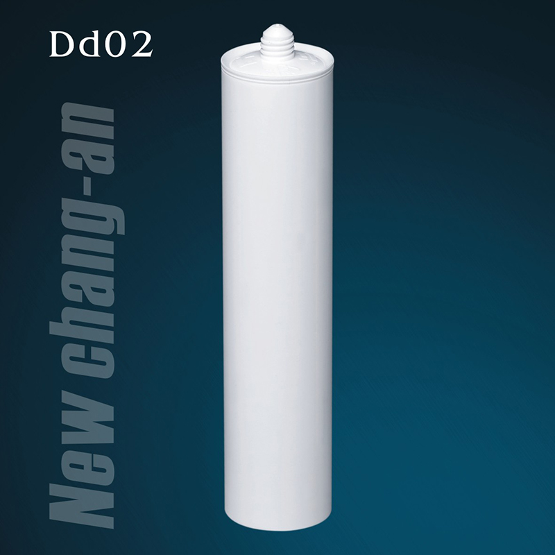 Hộp mực nhựa HDPE rỗng 300ml cho keo silicone Dd02